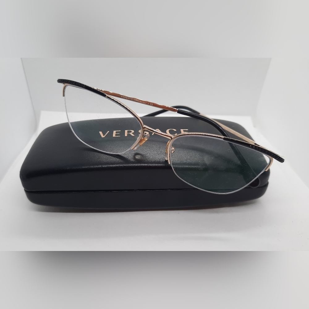 Versace Eyeglass Frames And Case